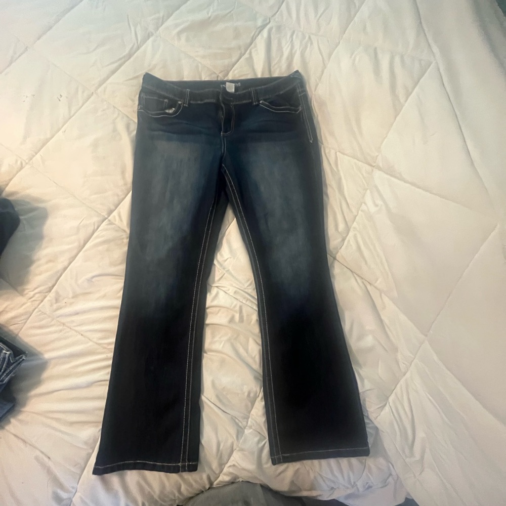 Maurices Dark Wash Flare Jeans